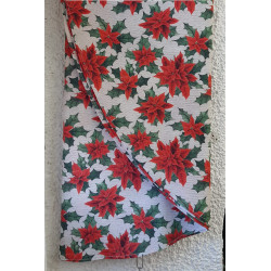 Покривка "Коледна звезда" Кръгла Ф140 см.