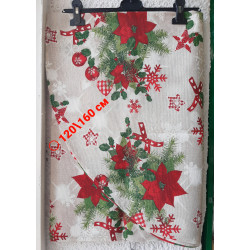 Покривка "Нежна Коледа" /Елипса/