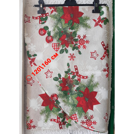 Коледна покривка 120/160 елипса